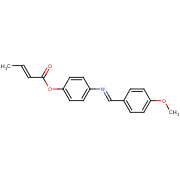 4'-(4-Methoxybenzylidenamino)phenol crotonic acid ester