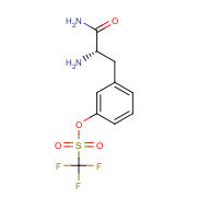 methanesulfonic acid, trifluoro-, 3-[(2S)-2,3-diamino-3-oxopropyl]phenylester