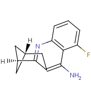 9-amino-8-fluoro-1,2,3,4-tetrahydro-2,4-methanoacridine