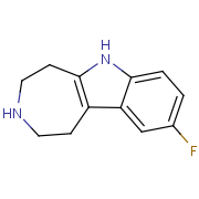 9-fluoro-1,2,3,4,5,6-hexahydroazepino[4,5-b]indole