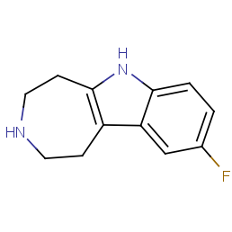 9-fluoro-1,2,3,4,5,6-hexahydroazepino[4,5-b]indole