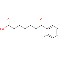 7-(2-iodophenyl)-7-oxoheptanoic Acid