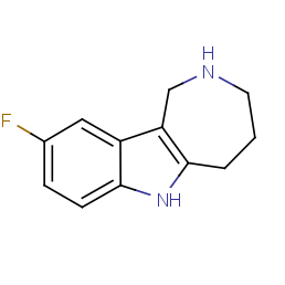 9-Fluoro-1,2,3,4,5,6-hexahydroazepino[4,3-b]indole