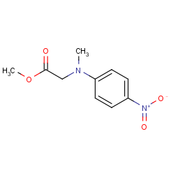 glycine, N-methyl-N-(4-nitrophenyl)-, methyl ester