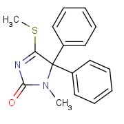 1-Methyl-4-(methylsulfanyl)-5,5-diphenyl-1,5-dihydro-2H-imidazol-2-one