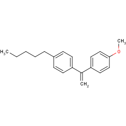 p-[1-(p-pentylphenyl)vinyl]anisole