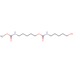 carbamic acid, (5-hydroxypentyl)-, 5-[(methoxycarbonyl)amino]pentylester