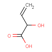 2-hydroxybut-3-enoic acid