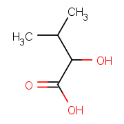 (+/-)-alpha-hydroxyisovaleric acid