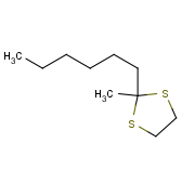 1,3-dithiolane, 2-hexyl-2-methyl-