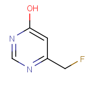 6-(fluoromethyl)-4(1h)-pyrimidinone