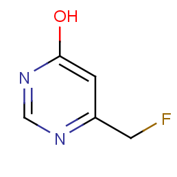 6-(fluoromethyl)-4(1h)-pyrimidinone