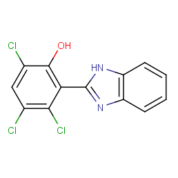 phenol, 2-(1H-benzimidazol-2-yl)-3,4,6-trichloro-
