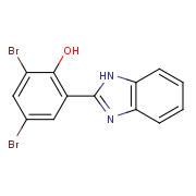 phenol, 2-(1H-benzimidazol-2-yl)-4,6-dibromo-