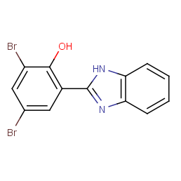phenol, 2-(1H-benzimidazol-2-yl)-4,6-dibromo-