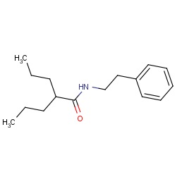 pentanamide, N-(2-phenylethyl)-2-propyl-