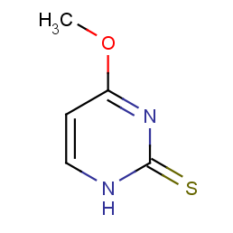 2(1H)-pyrimidinethione, 4-methoxy-