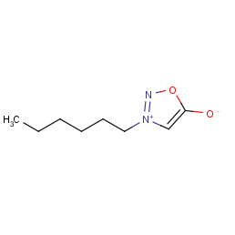 3-hexyl-1,2,3-oxadiazol-3-ium-5-olate