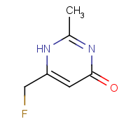6-(fluoromethyl)-2-methyl-1h-pyrimidin-4-one