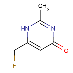 6-(fluoromethyl)-2-methyl-1h-pyrimidin-4-one