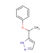 5-(1-phenoxyethyl)-1h-pyrazole
