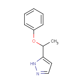 5-(1-phenoxyethyl)-1h-pyrazole