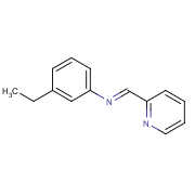 Benzenamine, 3-ethyl-N-(2-pyridinylmethylene)- (9CI)