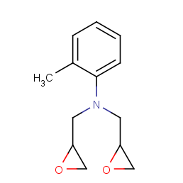2-methyl-n,n-bis(oxiran-2-ylmethyl)aniline