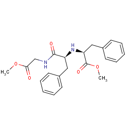 glycine, N-[N-[2-methoxy-2-oxo-1-(phenylmethyl)ethyl]-L-phenylalanyl]-, methyl ester, (S)-