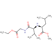glycine, N-[N-[1-(methoxycarbonyl)-3-methylbutyl]-L-valyl]-, ethyl ester, (S)-