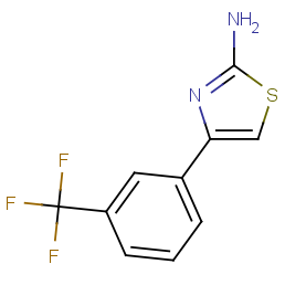 4-[3-(trifluoromethyl)phenyl]-1,3-thiazol-2-amine