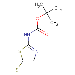 carbamic acid, (5-mercapto-2-thiazolyl)-, 1,1-dimethylethyl ester