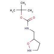 carbamic acid, (5-isoxazolidinylmethyl)-, 1,1-dimethylethyl ester