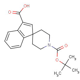 1'-[(2-methylpropan-2-yl)oxycarbonyl]spiro[indene-3,4'-piperidine]-1-carboxylic Acid