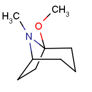 8-azabicyclo[3.2.1]octane, 1-methoxy-8-methyl-