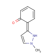 6-(2-methyl-1h-pyrazol-5-ylidene)cyclohexa-2,4-dien-1-one