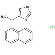 5-(1-naphthalen-1-ylethyl)-1h-imidazole;hydrochloride