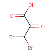 3,3-dibromo-2-oxopropanoic acid