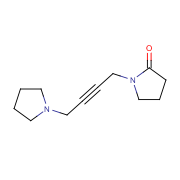 1-(4-pyrrolidin-1-ylbut-2-ynyl)pyrrolidin-2-one
