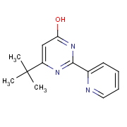 6-(2-methyl-2-propanyl)-2-(2-pyridinyl)-4(1h)-pyrimidinone