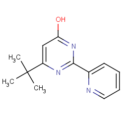 6-(2-methyl-2-propanyl)-2-(2-pyridinyl)-4(1h)-pyrimidinone