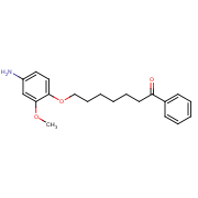 7-(4-amino-2-methoxyphenoxy)-1-phenylheptan-1-one