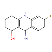 9-amino-6-fluoro-1,2,3,4-tetrahydroacridin-1-ol