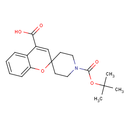 1'-[(2-methylpropan-2-yl)oxycarbonyl]spiro[chromene-2,4'-piperidine]-4-carboxylic Acid