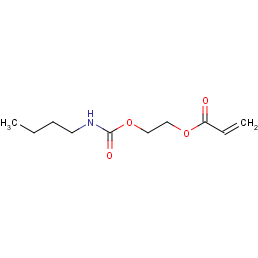 2-[[(Butylamino)carbonyl]oxy]ethyl acrylate