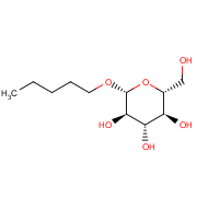 n-amyl B-D-glucopyranoside