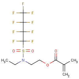 2-[Ethyl[(nonafluorobutyl)sulphonyl]amino]ethyl methacrylate