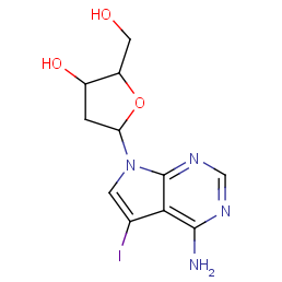 7-(2-deoxy-β-d-erythro-pentofuranosyl)-5-iodo-7h-pyrrolo[2,3-d]py Rimidin-4-amine