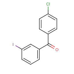 (4-chlorophenyl)-(3-iodophenyl)methanone