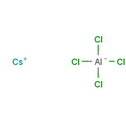caesium(1+) ion tetrachloroaluminate(1-)